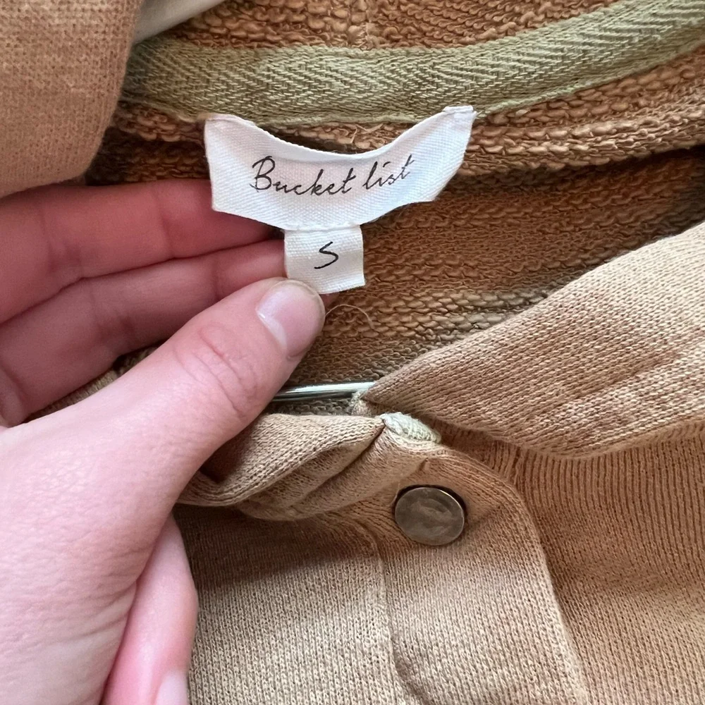 Bucketlist Washed French Terry Oversized Hoodie - Picture 4 of 12